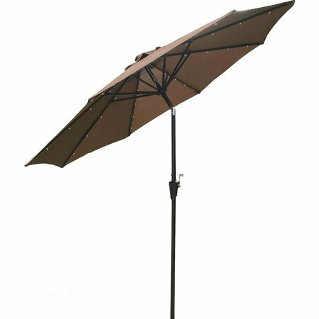 DO IT BEST 9' Brn Solar Umbrella TJAUL-009R-BRN